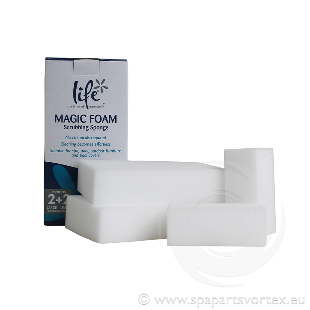 [AC-MS001] Life Magic Foam Scrub Sponges 