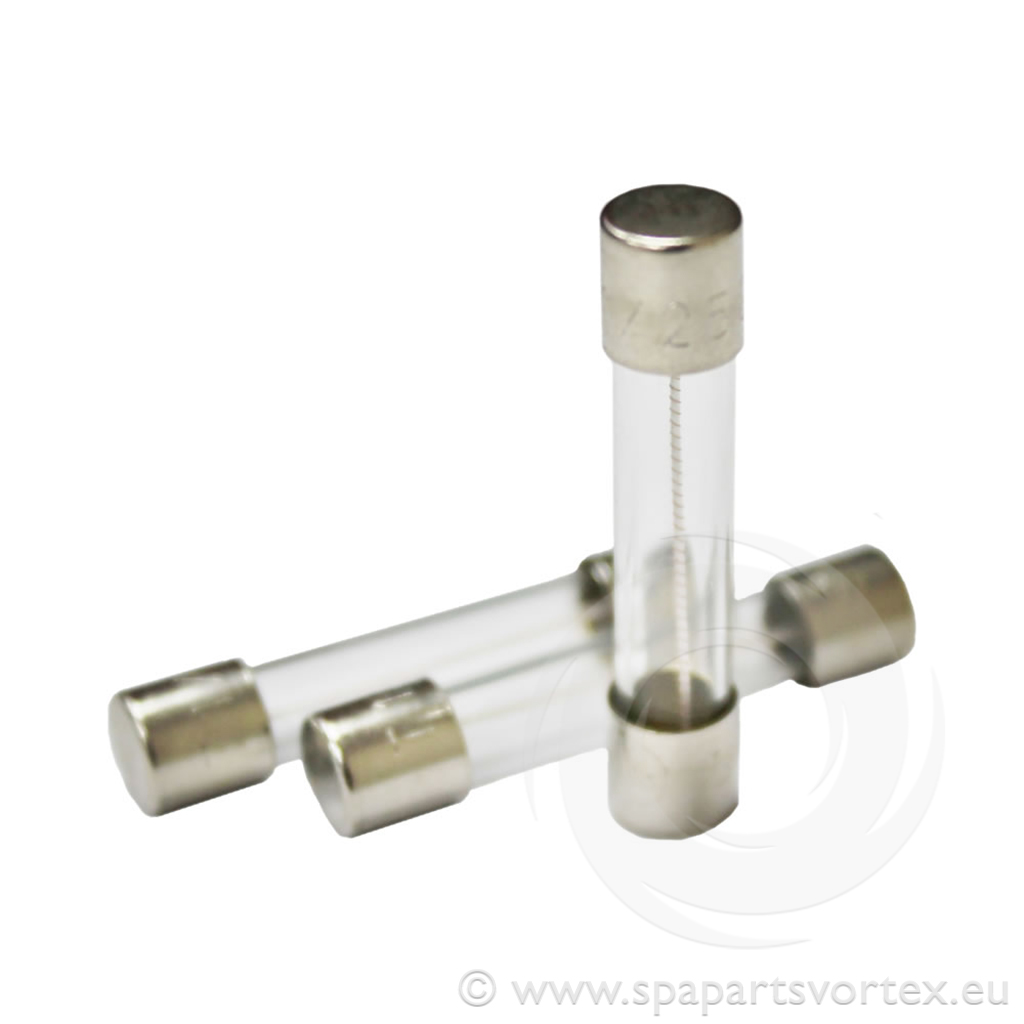1/8A 31mm Glass Fuse A/S 