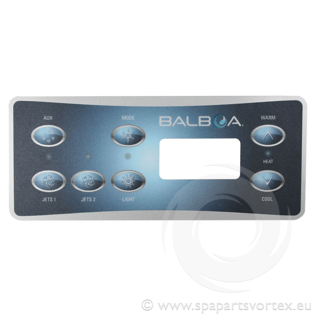 Balboa VL701S Overlay 7 Button (2p + aux)