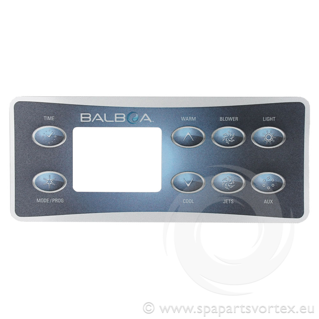 [OL-80111] Balboa VL801D Overlay 8 Button (1p + air + aux)
