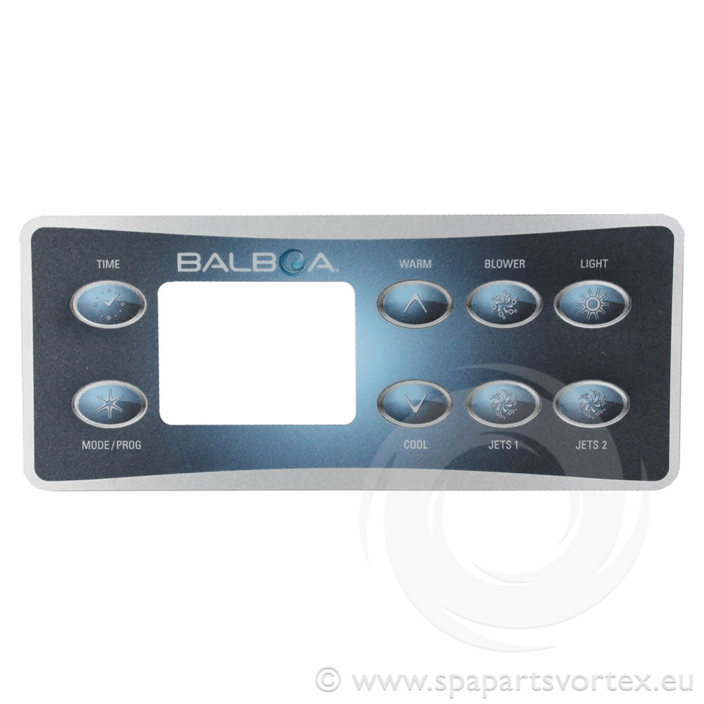 Balboa VL801D Overlay 8 Button (2p + air)