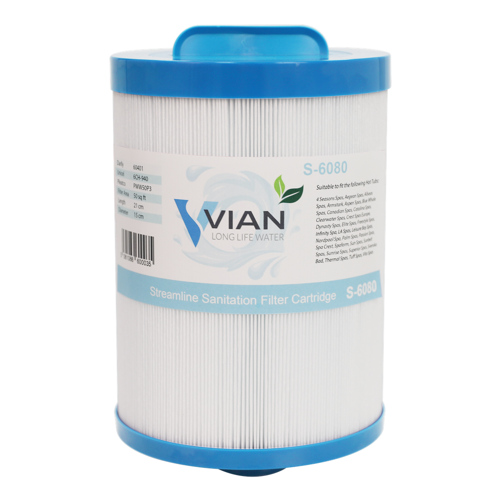 [FR-S6080] Vian S-6080 Hot Tub Filter (DL714/PWW50)