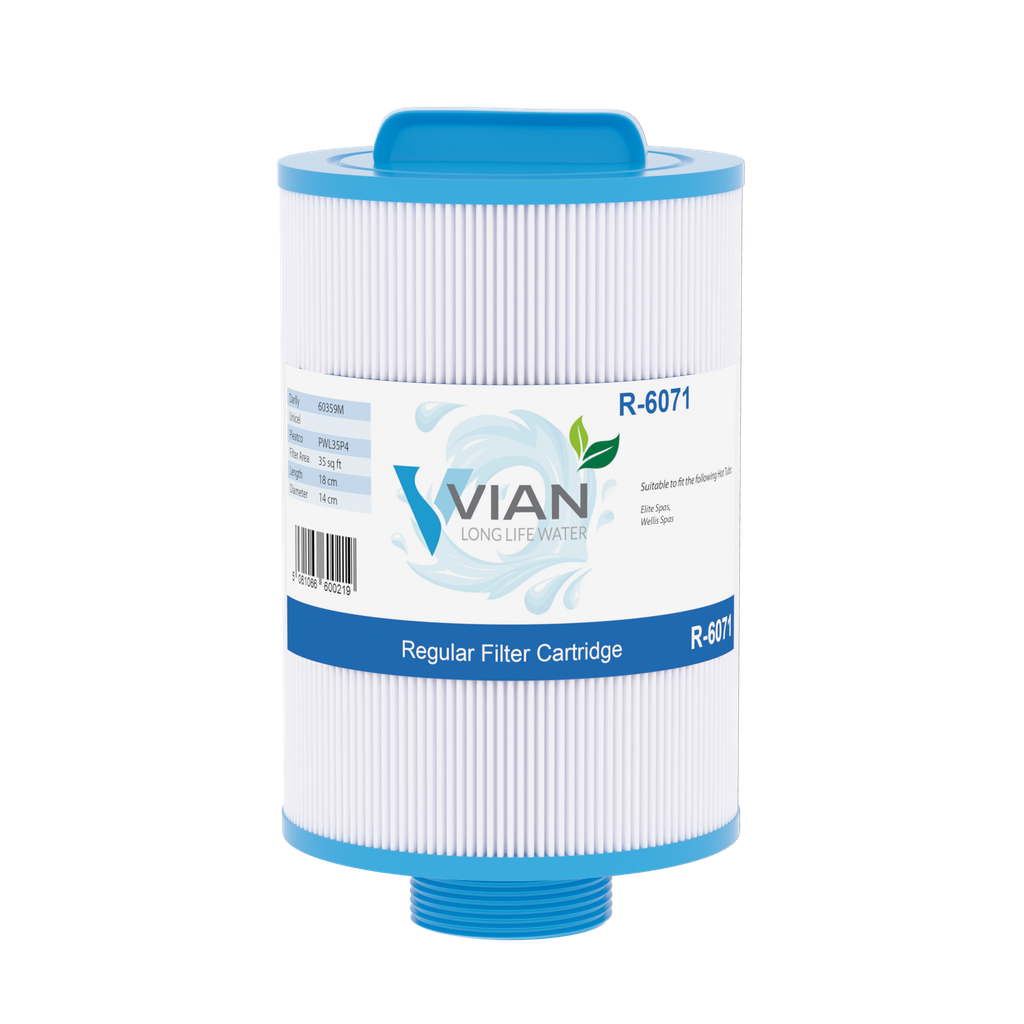 [FR-R6071] Vian R-6071 Hot Tub Filter (PWL35P4) (Single Unit)