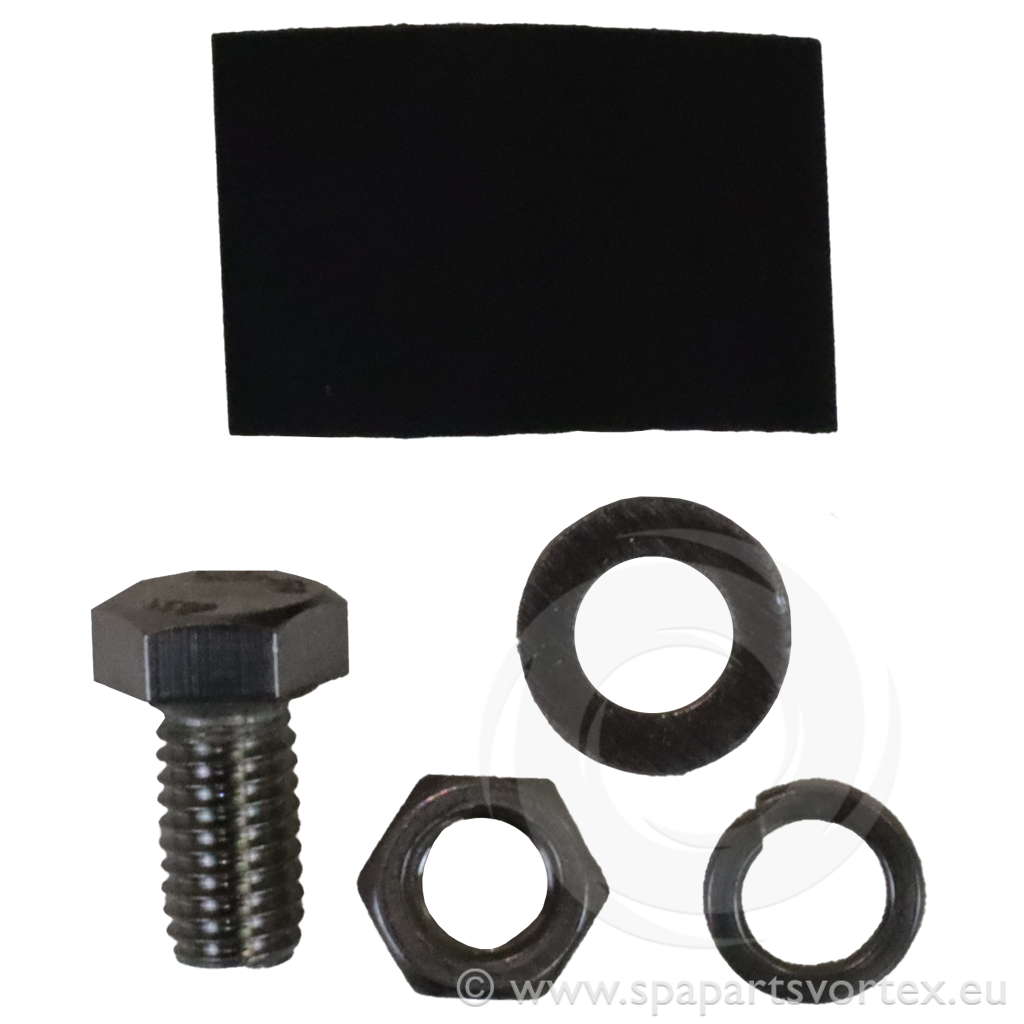 Nexus Heat Pump Bolt/Washer/Nut/Heat Shrink for Gecko Heater
