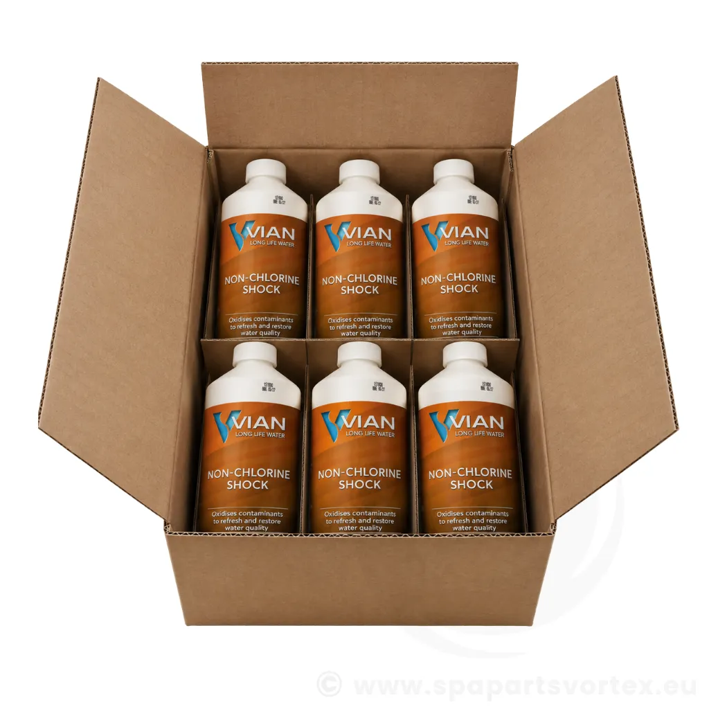 Vian Non-Chlorine Shock 1kg - Box of 6 units