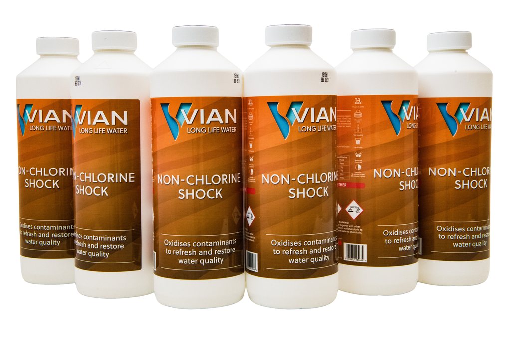 Vian Non-Chlorine Shock 1kg - 8 Boxes of 6 (48 units)