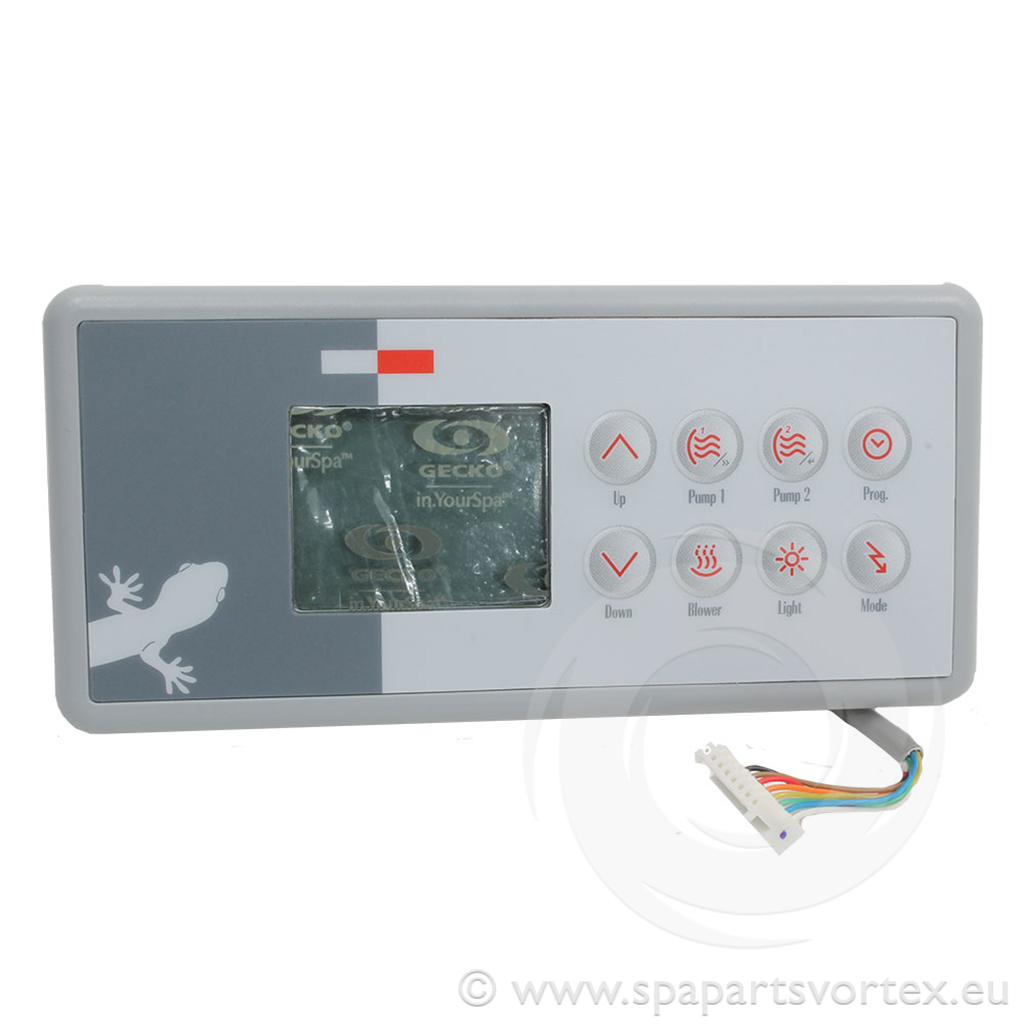 Gecko TSC-4 (K-4) 8 Buttons Topside Control (2 Pumps)