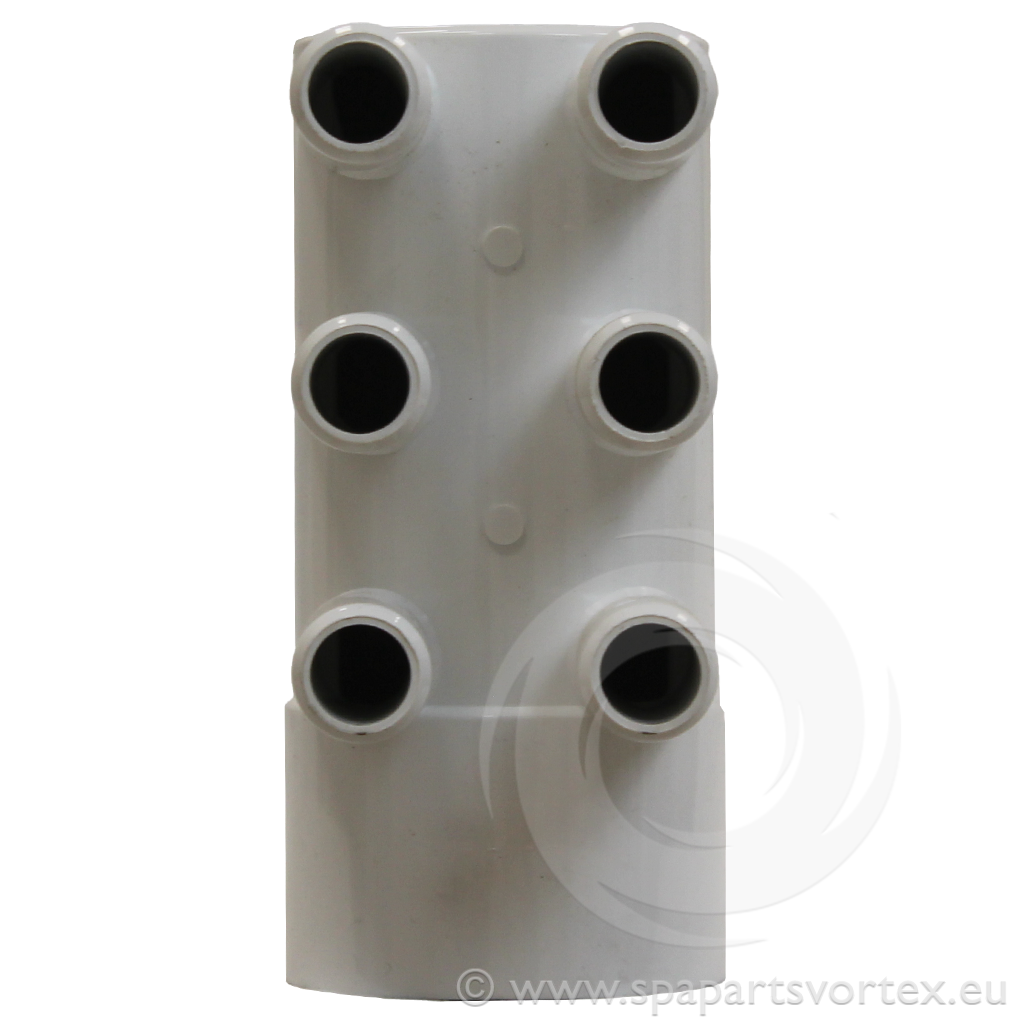 AP Series Water Manifold 2" x 3/4" (6 Barb)