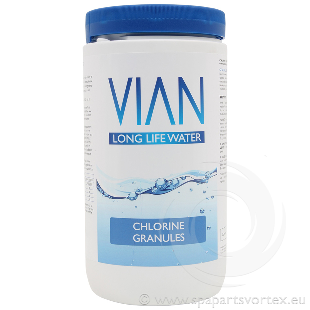 Vian Chlorine Granules 1kg (Available in boxes of 12) 