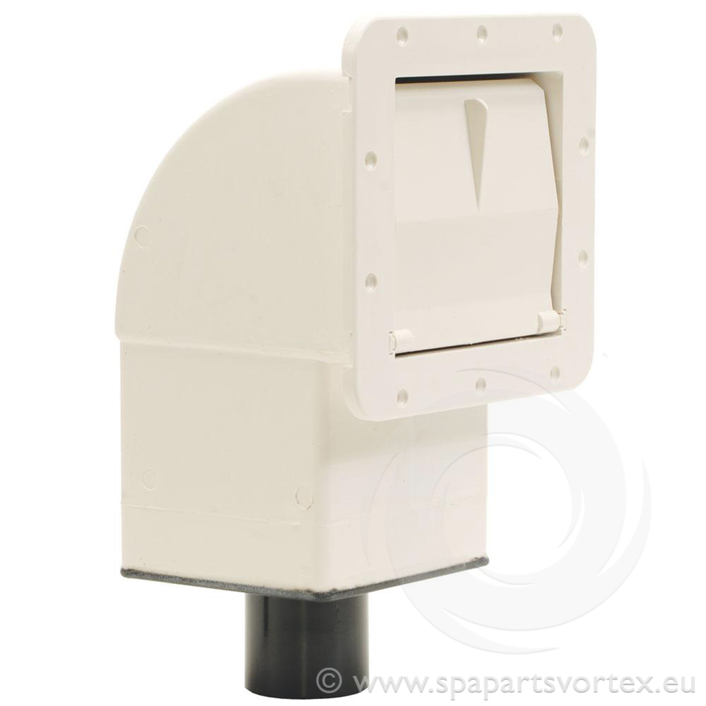 Square Spa Skimmer White