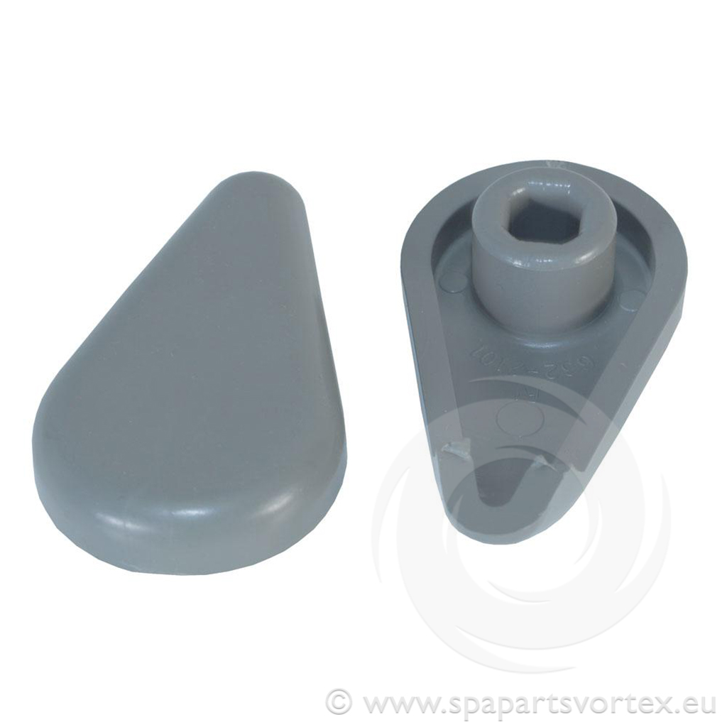 1 Inch Air Control Handle Grey