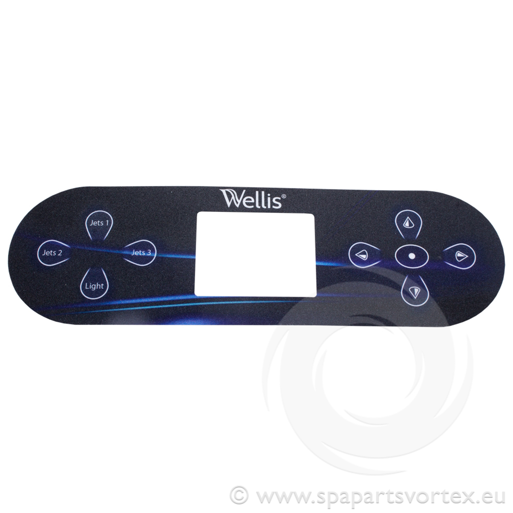 Wellis Control Panel Overlay - TP800