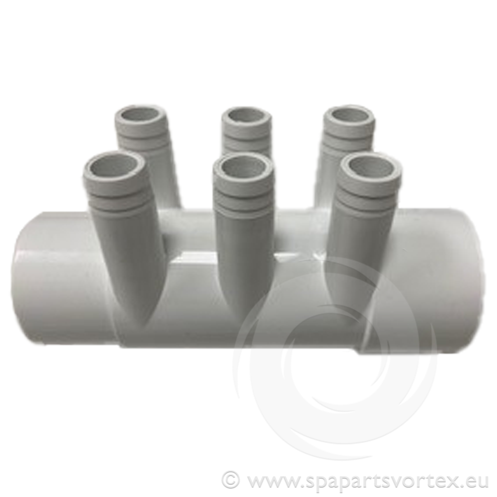 Earth Spas Water Manifold 2" x 3/4" (6 Barb)