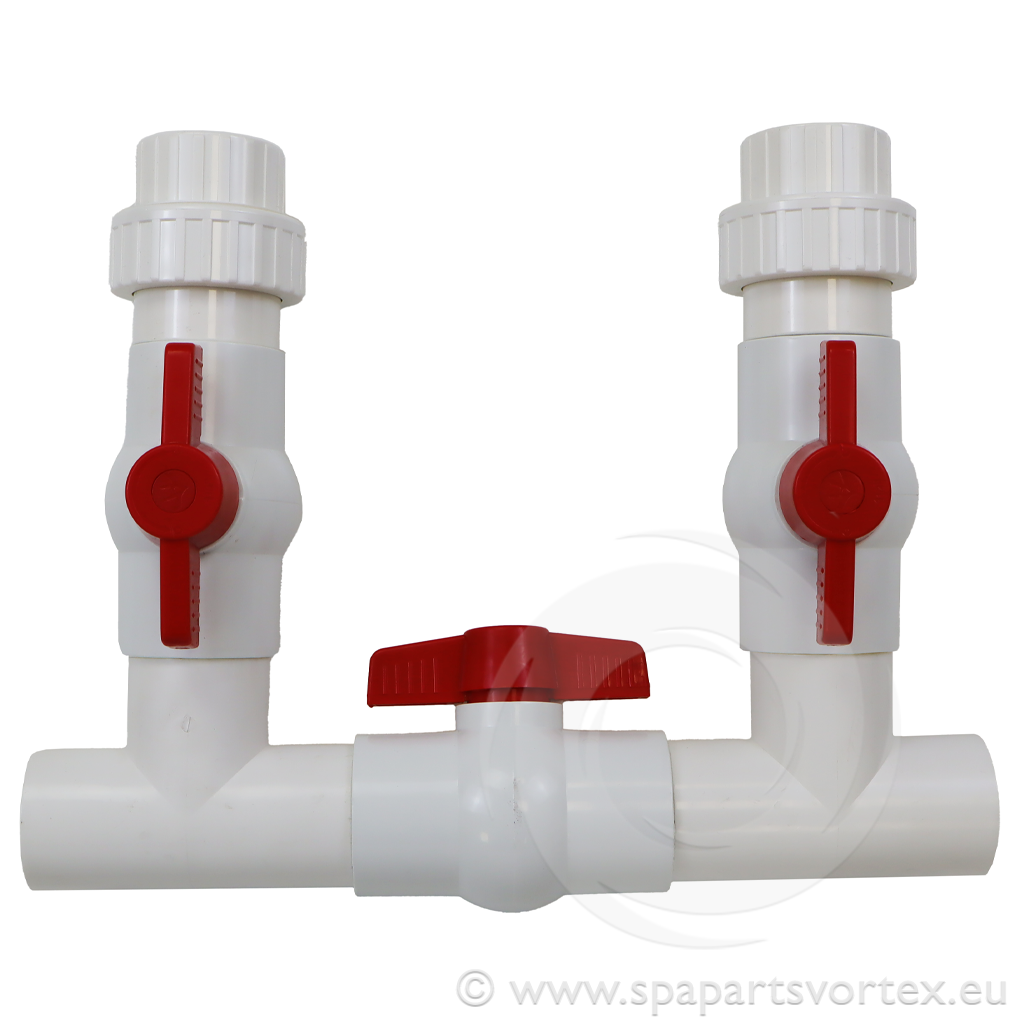 Heat Pump Bypass Ball Valve Kit 1.5"