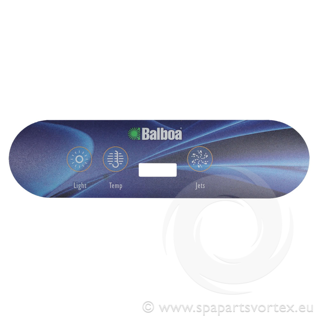 Balboa VL400 Overlay 3 Button (1p no air)