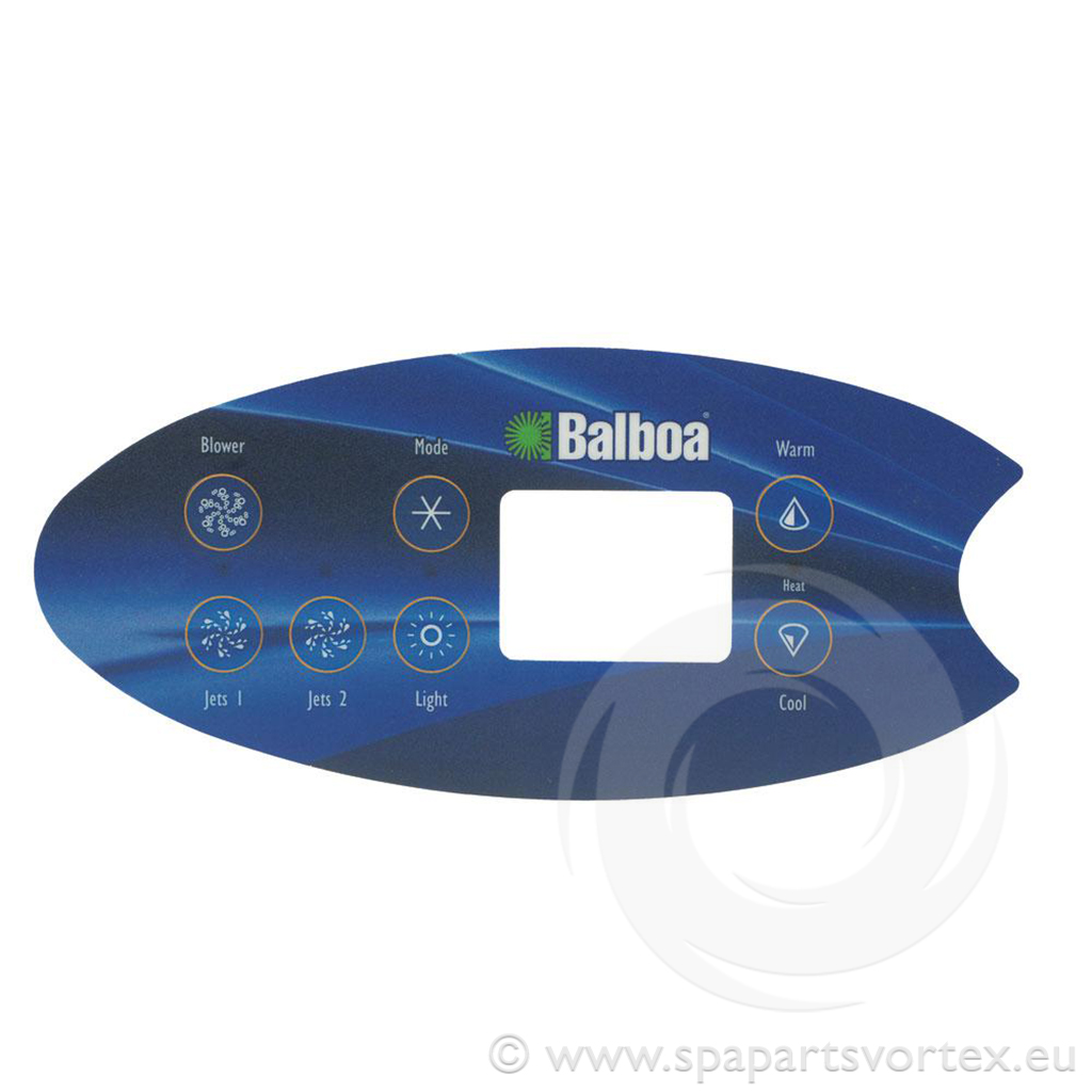 Balboa VL702S Overlay 7 Button (2p + air)