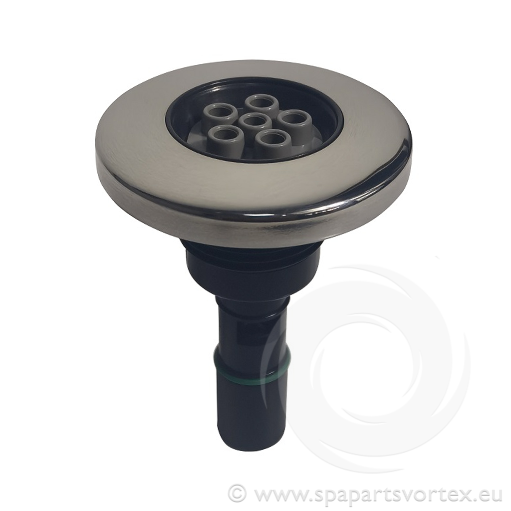 Las Water 2-1/4" Diamond Jet Massage SS