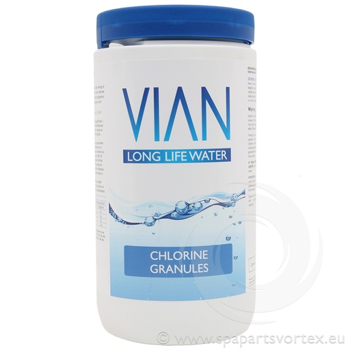 [CH-VN102] Vian Chlorine Granules 1kg (Available in boxes of 12) 