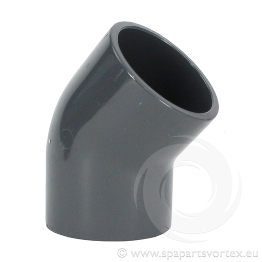 [PL-50000] 50mm 45 degree elbow