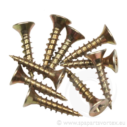 [FX-10002] Wood Screws (4 x 25mm) Pack Of 10