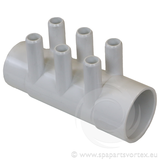 [PL-AP240] AP Series Water Manifold 2" x 3/4" (6 Port)