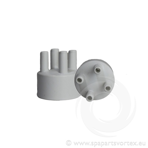 [PL-EA090] Earth Spas 40mm PVC T Piece With 9mm Barb