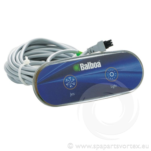 [TS-AX201] Balboa AX20 Aux Panel (Jets and Light)