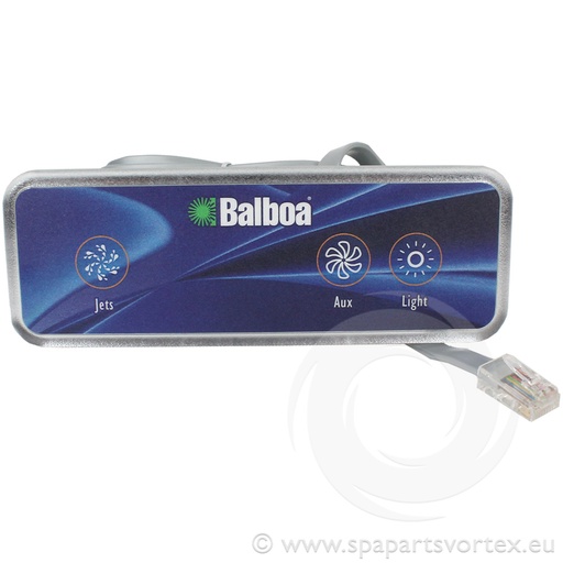 [TS-VX405] Balboa VX40S Aux Panel (Jets,  Aux and Light)