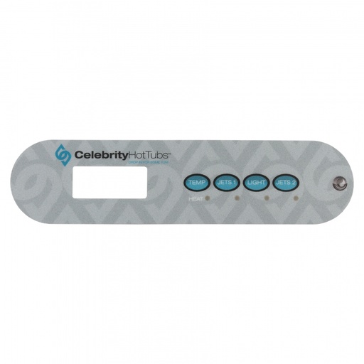 [OL-MQ740] (650-0740) Marquis Spas Overlay Celebrity 4 buttons 2-Pumps 2014 